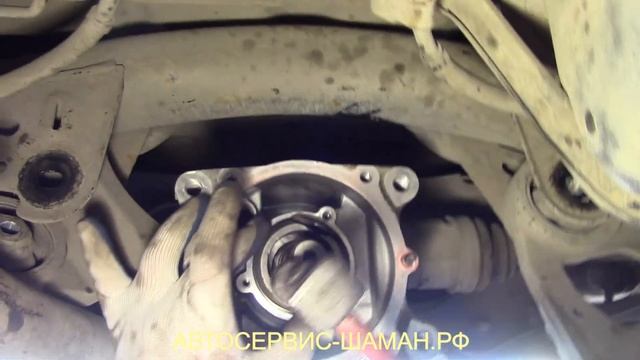 Замена сальника редуктора на TOYOTA RAV4 своими руками. Пошаговая инструкция по замене сальника RAV смотреть онлайн