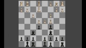 Дебют слона за чёрных