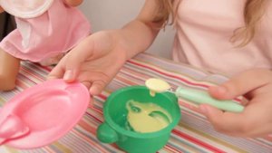 КАК СДЕЛАТЬ КУКУРУЗНУЮ КАШУ ДЛЯ КУКЛЫ БЕБИ БОН ЕДА ДЛЯ КУКЛЫ