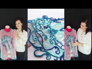 Вязание рукавов в ирландском (АРТ кружеве)