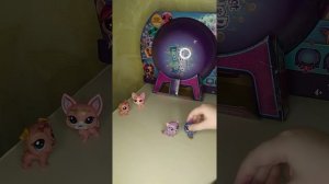 Littlest pet shop обзор магического шара и набора розовых петиков. Лпс распаковка.