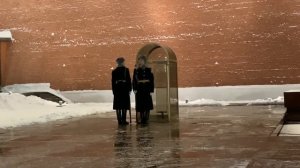 Почетный караул у Кремля. Смена караула. 13.12.2021. Changing of the guard of honor.