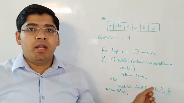 Find If a pair exits in array with a given Sum смотреть онлайн