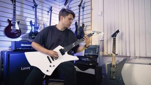 ESP LTD SNAKEBYTE SNOW WHITE