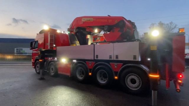 Van Vijfeijken Trucks- Volvo FM-500 10X4 - PALFINGER PK 200002L-SH CRANE смотреть онлайн