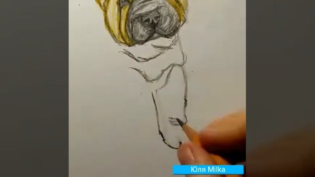 Как нарисовать Щенка Шарпея! смотреть онлайн