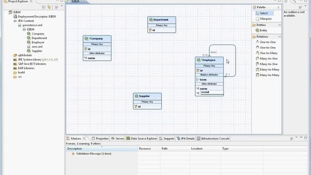 JPA Diagram Editor смотреть онлайн
