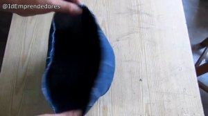 Reciclaje de Jeans: Sombrero (Moldes en Descripción)