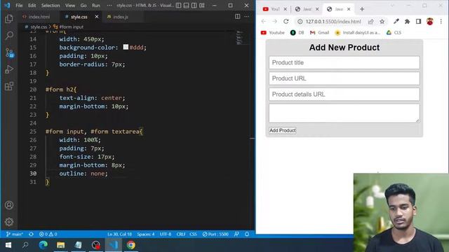30. JavaScript projects for beginners | JavaScript full course Bangla tutorial | Developer Delowar