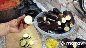 Лучшие БАКЛАЖАНЫ на зиму в томате с чесноком. Каждый год  закрываю! Любимая закуска из баклажанов.
