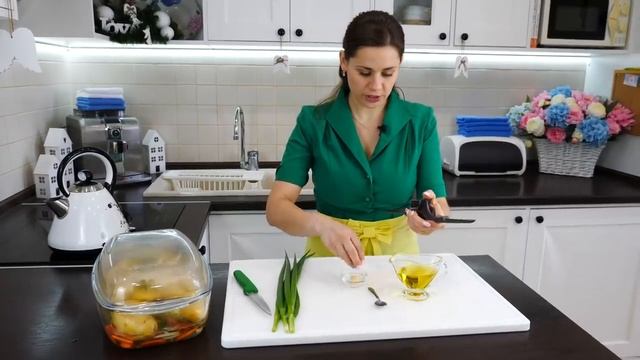 Чесночная Картошка в духовке