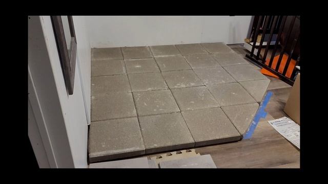How to Build a Tile Hearth For a Wood Stove Fireplace Cheap and Easy смотреть онлайн