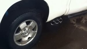 Toyota tundra выхлоп