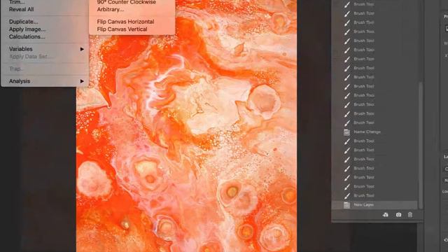 Using Acrylic Pours as Background-Short Version смотреть онлайн