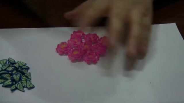 Февральские цветы из полимерной глины