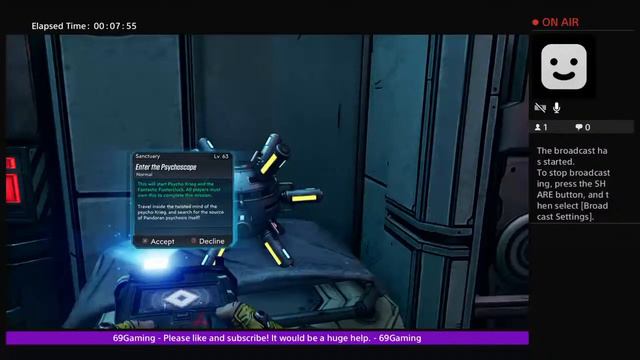 Borderlands 3 - DLC4 - 01 - WEEKEND LIVESTREAM! - 69GAMING