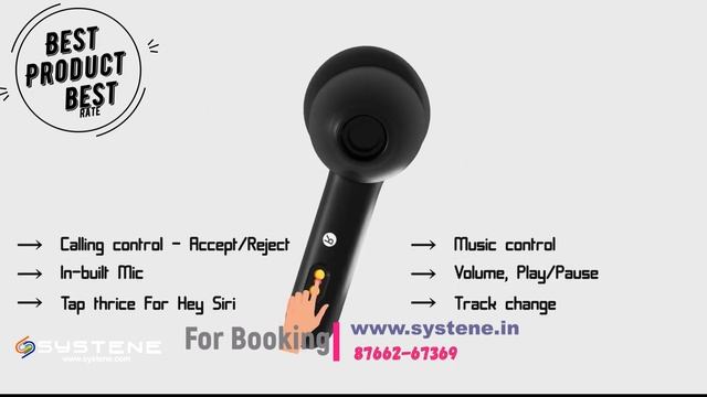 Muvit TWS Earbuds by SYSTENE | Delhi | India | #SmartGadgets #Systene #Tech #earbuds21 #earbudscraf смотреть онлайн