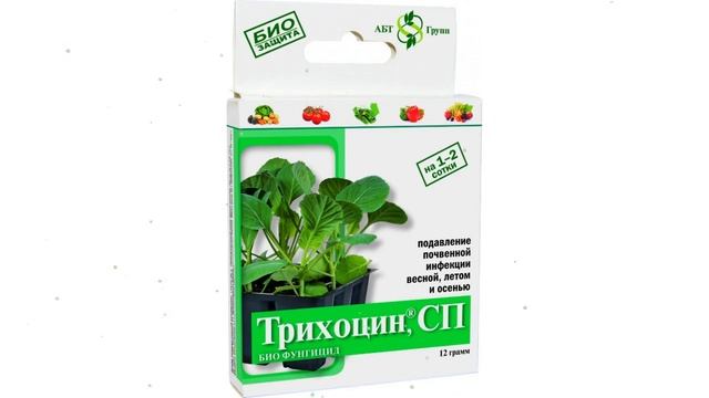 Биопрепарат от болезней Трихоцин (АБТ) 12г обзор 01-051 производитель Торговый дом АБТ (Россия) смотреть онлайн