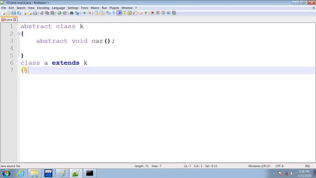 Abstraction in java || Abstract Classes Urdu/Hindi (Jawad Aslam) смотреть онлайн