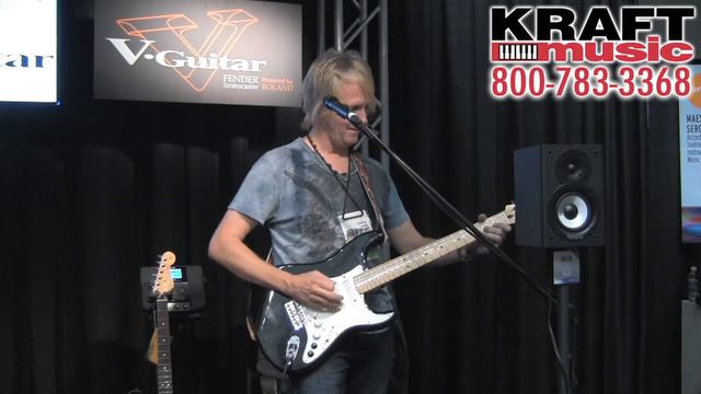 Kraft Music - Roland V-Guitar G-5 Demo with Jeff Kollman at NAMM 2012 смотреть онлайн