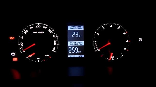 GAMMA GF 821 панель приборов для Лада Приора смотреть онлайн