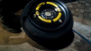 Volkswagen Touareg запасное колесо