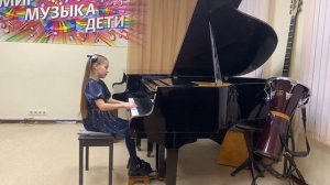 Дождик (Н. Кореневская) - Саша Титова, 9 лет, общее фортепиано