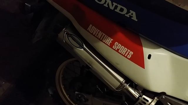 Africa Twin 650 Marving exhaust vs Arrow Paris Dakar replica