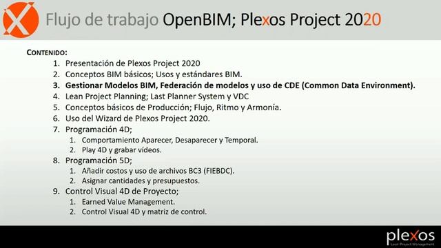 Curso Flujo de Trabajo OpenBIM con Plexos Project; Sesión 1 смотреть онлайн