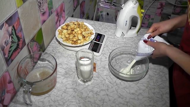 Торт Битое стекло с печеньем / Jelly cake with a cookie
