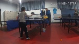 #2 Обучение настольному теннису в китае