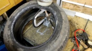 Работа вулканизатора боковых порезов,грыж и т.д, "часть 2"