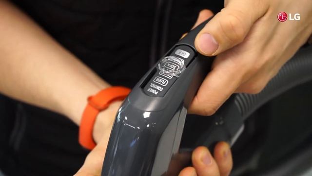 Как устроено управление в пылесосе LG Kompressor смотреть онлайн