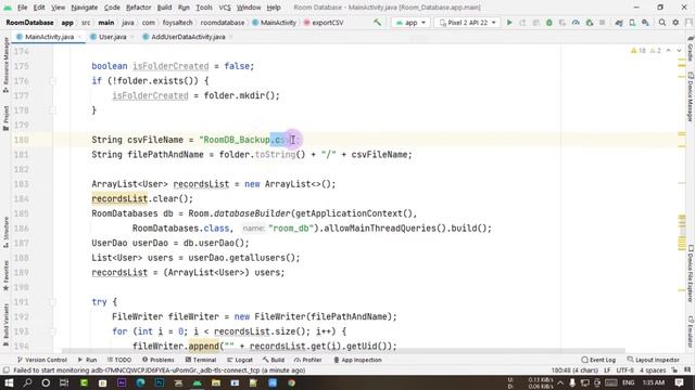 Android Room Database Backup & Restore || Android Studio | Backup Room database смотреть онлайн