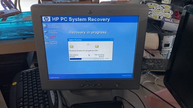 HP Pavilion a747c OEM Recovery (Windows XP Home) смотреть онлайн