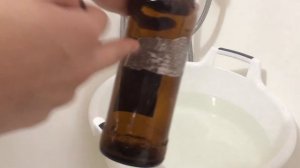 Как снять этикетку с пивной бутылки