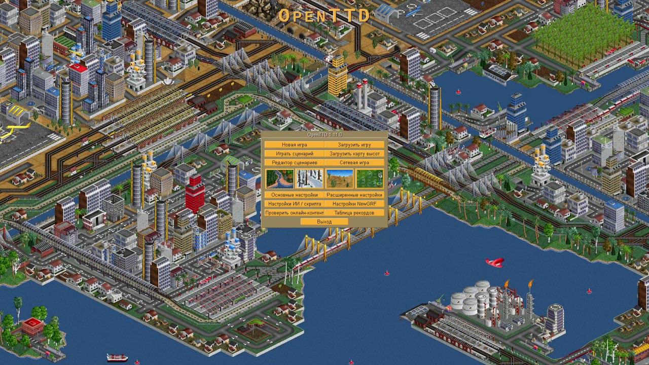 OpenTTD #28 Гайд для новичков: Как установить NewGRF в игре и вне игры смотреть онлайн