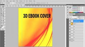 How to create 3D Ebook Cover Automatically Using Photoshop Action