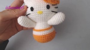 Tutorial amigurumi Hello Kitty - Montaje (mod-16)