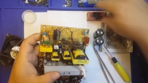 Блок питания  400 W на шим SG 6105 D -  ремонт , начало.