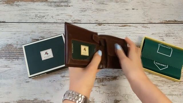 EmpireBags | Обзор кожаного кошелька Visconti MZ 5 IT BRN смотреть онлайн