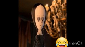 Смешные моменты  из мультика "Семейка Аддамс"