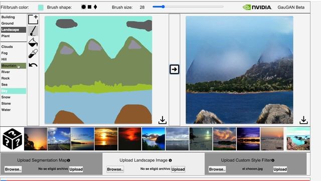 GauGAN смотреть онлайн