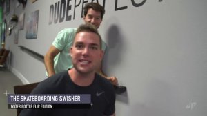 Сальто бутылкой воды ! Часть 2 .