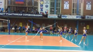 Группа поддержки волейбольного клуба "Нова". Ирландия