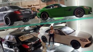 Красивая коллекция масштабных моделей автомобили Тимура
