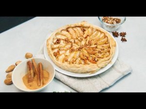Яблочный пирог с карамелью | Ужин? Не проблема!