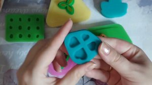 Небольшой обзор моих новых материалов #fimo #полимерная_глина #молды #polimerclay