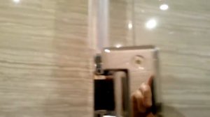 Стеклянная дверь в душевую