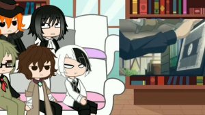 Реакция персонажей аниме BSD на смешные моменты